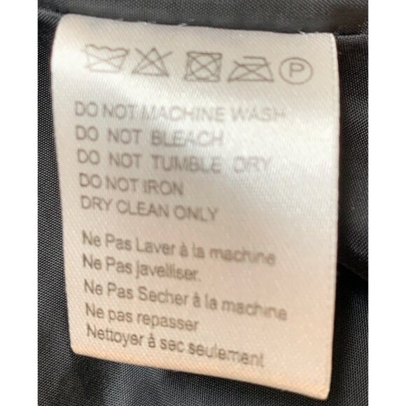 Glamorous S/M Jr Black Fringe Faux Leather Jacket Open Front 3/4 Sleeve RL10436 - Picture 6 of 11